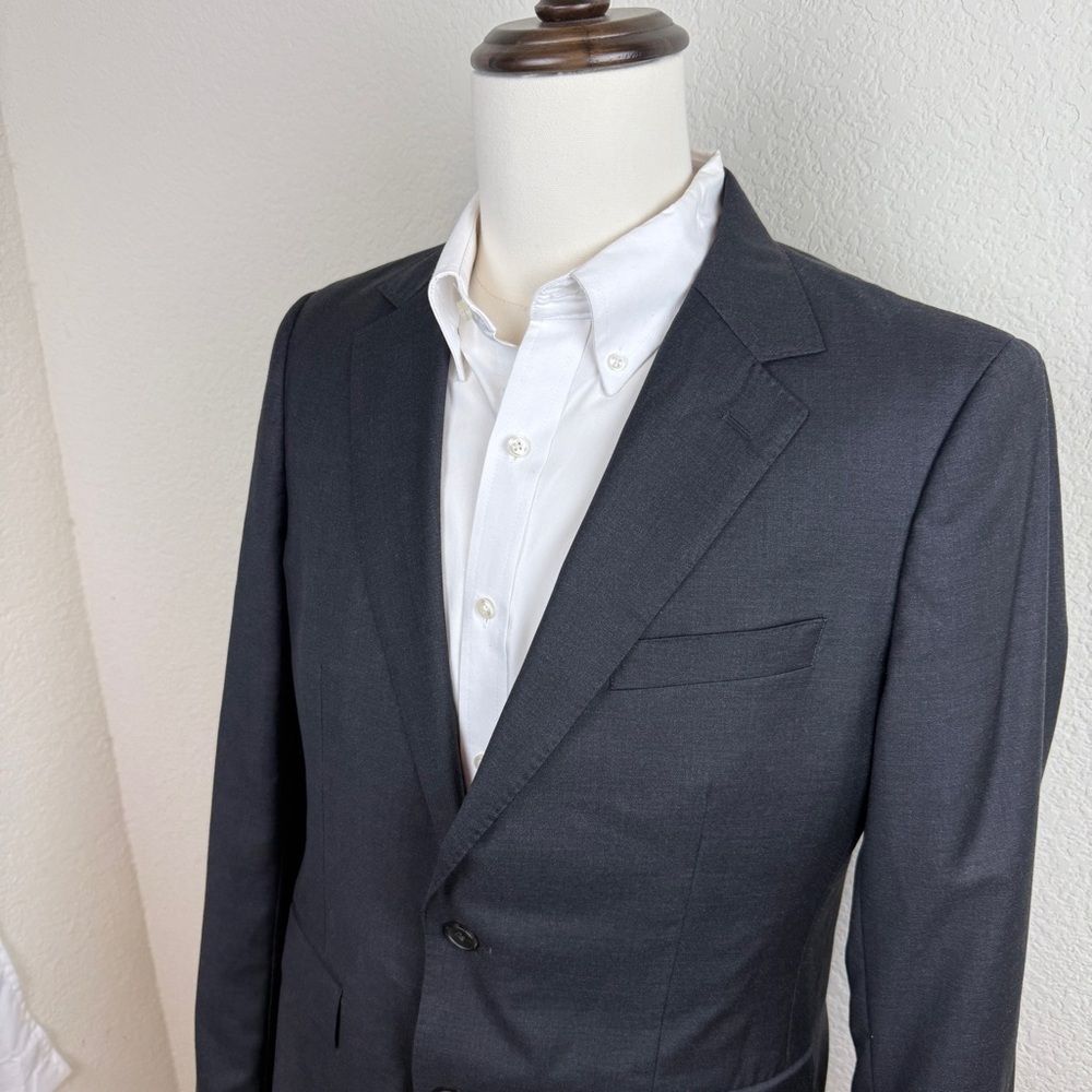 Bonobos men’s  Jetsetter Italian Wool Blazer | 40R | charcoal - Picture 2 of 9